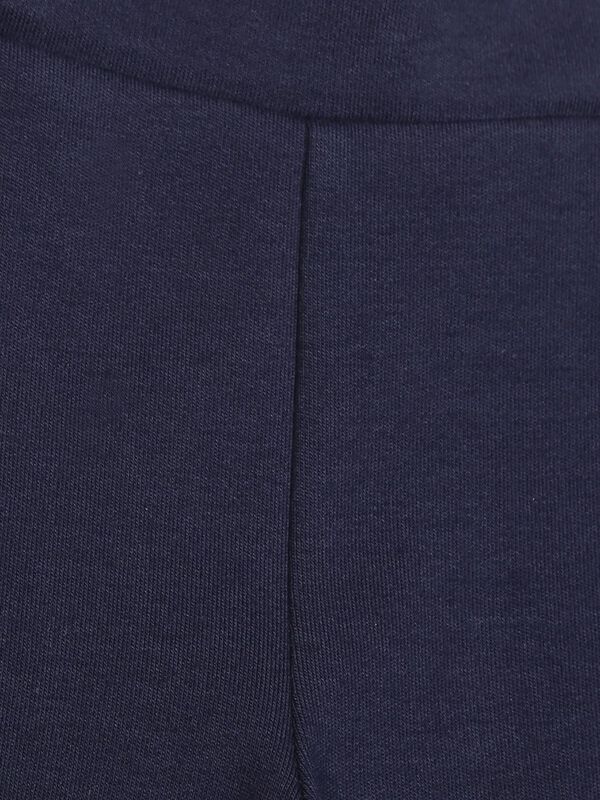 Knitted Long Trousers -Navy image number null